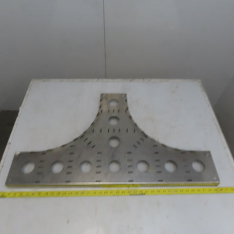 Cooper B-Line SS6CC-06-HT12 6"W 316 Stainless Steel Cable Tray Horizontal Tee