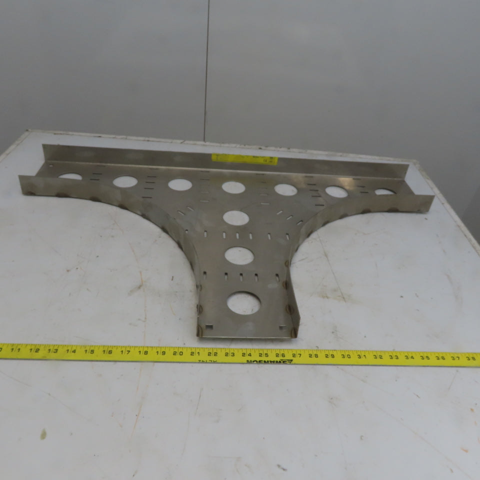 Cooper B-Line SS6CC-06-HT12 6"W 316 Stainless Steel Cable Tray Horizontal Tee