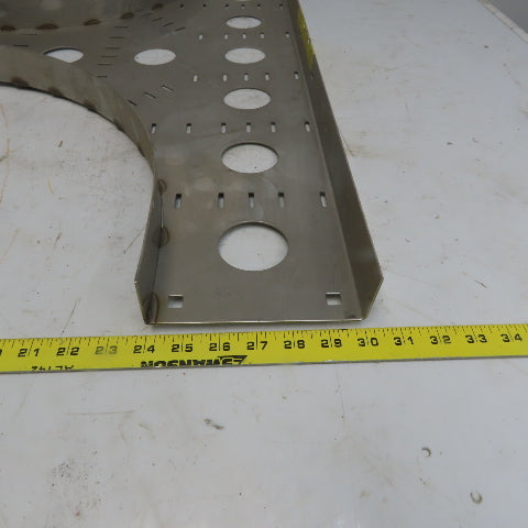 Cooper B-Line SS6CC-06-HT12 6"W 316 Stainless Steel Cable Tray Horizontal Tee