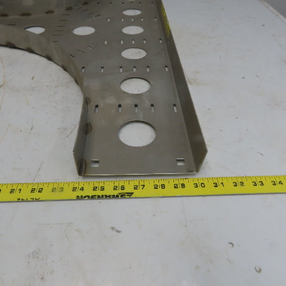 Cooper B-Line SS6CC-06-HT12 6"W 316 Stainless Steel Cable Tray Horizontal Tee
