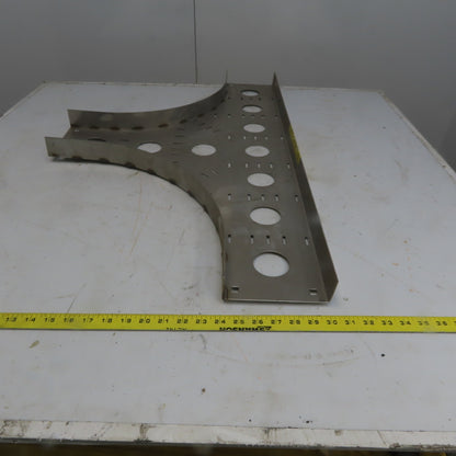 Cooper B-Line SS6CC-06-HT12 6"W 316 Stainless Steel Cable Tray Horizontal Tee