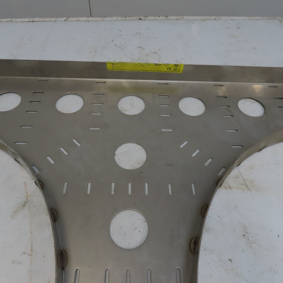 Cooper B-Line SS6CC-06-HT12 6"W 316 Stainless Steel Cable Tray Horizontal Tee