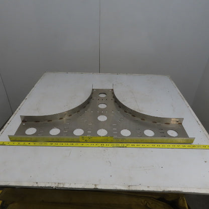 Cooper B-Line SS6CC-06-HT12 6"W 316 Stainless Steel Cable Tray Horizontal Tee