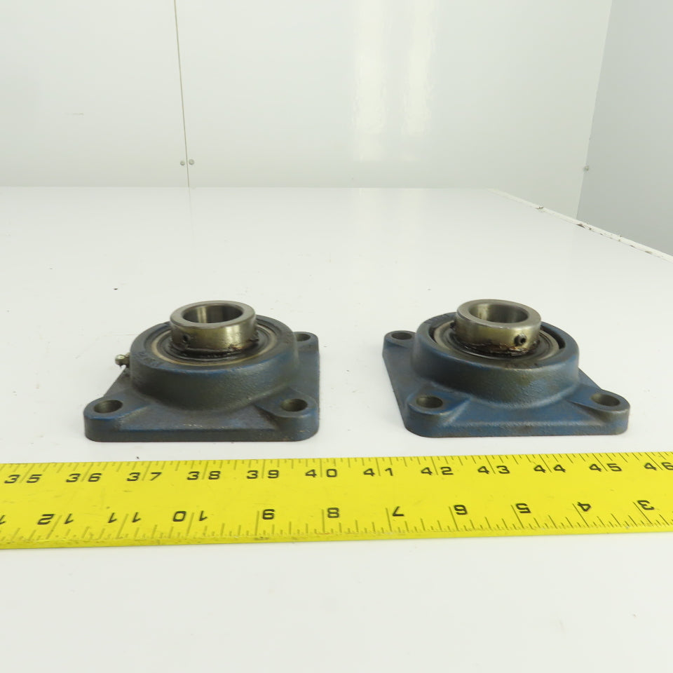 RHP SF5 4 Bolt Flange Mount Ball Bearing Unit 1-1/4" Bore Lot Of 2