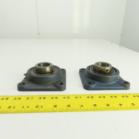 RHP SF5 4 Bolt Flange Mount Ball Bearing Unit 1-1/4" Bore Lot Of 2