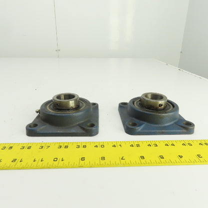 RHP SF5 4 Bolt Flange Mount Ball Bearing Unit 1-1/4" Bore Lot Of 2
