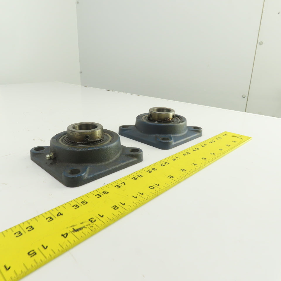 RHP SF5 4 Bolt Flange Mount Ball Bearing Unit 1-1/4" Bore Lot Of 2