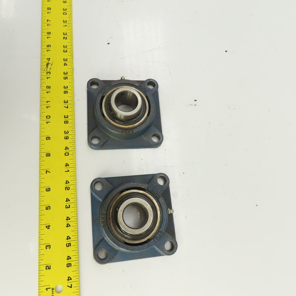 RHP SF5 4 Bolt Flange Mount Ball Bearing Unit 1-1/4" Bore Lot Of 2