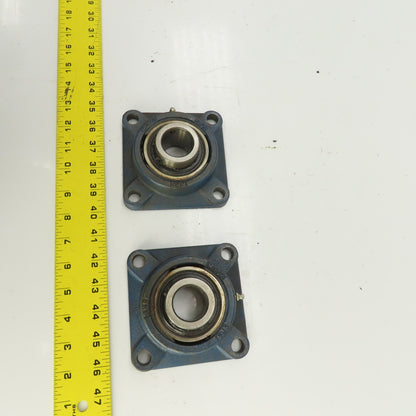RHP SF5 4 Bolt Flange Mount Ball Bearing Unit 1-1/4" Bore Lot Of 2