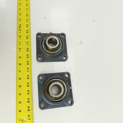 RHP SF5 4 Bolt Flange Mount Ball Bearing Unit 1-1/4" Bore Lot Of 2