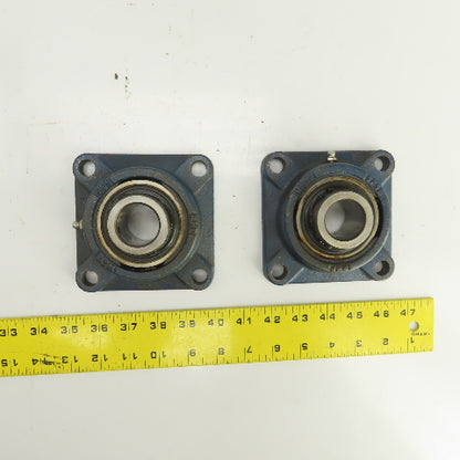 RHP SF5 4 Bolt Flange Mount Ball Bearing Unit 1-1/4" Bore Lot Of 2