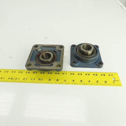 RHP SF5 4 Bolt Flange Mount Ball Bearing Unit 1-1/4" Bore Lot Of 2