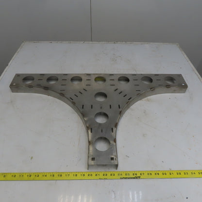 Cooper B-Line SS6CC-04-HT12 4"W 316 Stainless Steel Cable Tray Horizontal Tee
