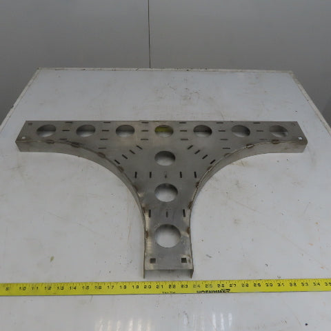 Cooper B-Line SS6CC-04-HT12 4"W 316 Stainless Steel Cable Tray Horizontal Tee