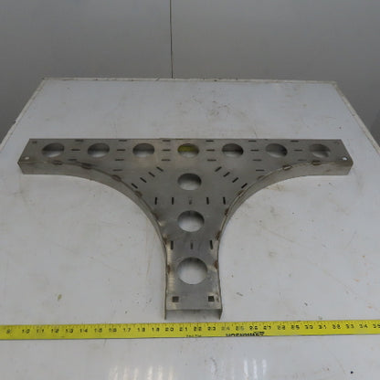 Cooper B-Line SS6CC-04-HT12 4"W 316 Stainless Steel Cable Tray Horizontal Tee
