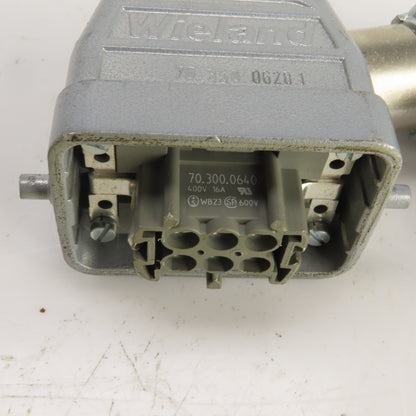 Wieland 70.300.0640 70.350.0628.1 Electrical Connector 400V 16A Mixed Lot Of 2