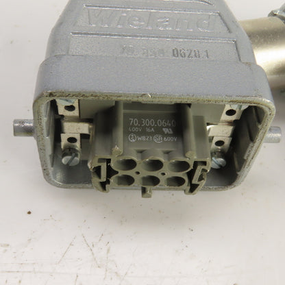 Wieland 70.300.0640 70.350.0628.1 Electrical Connector 400V 16A Mixed Lot Of 2