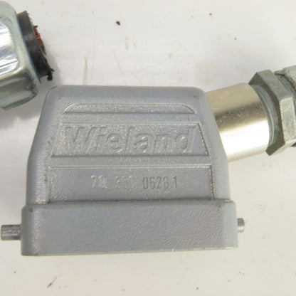 Wieland 70.300.0640 70.350.0628.1 Electrical Connector 400V 16A Mixed Lot Of 2