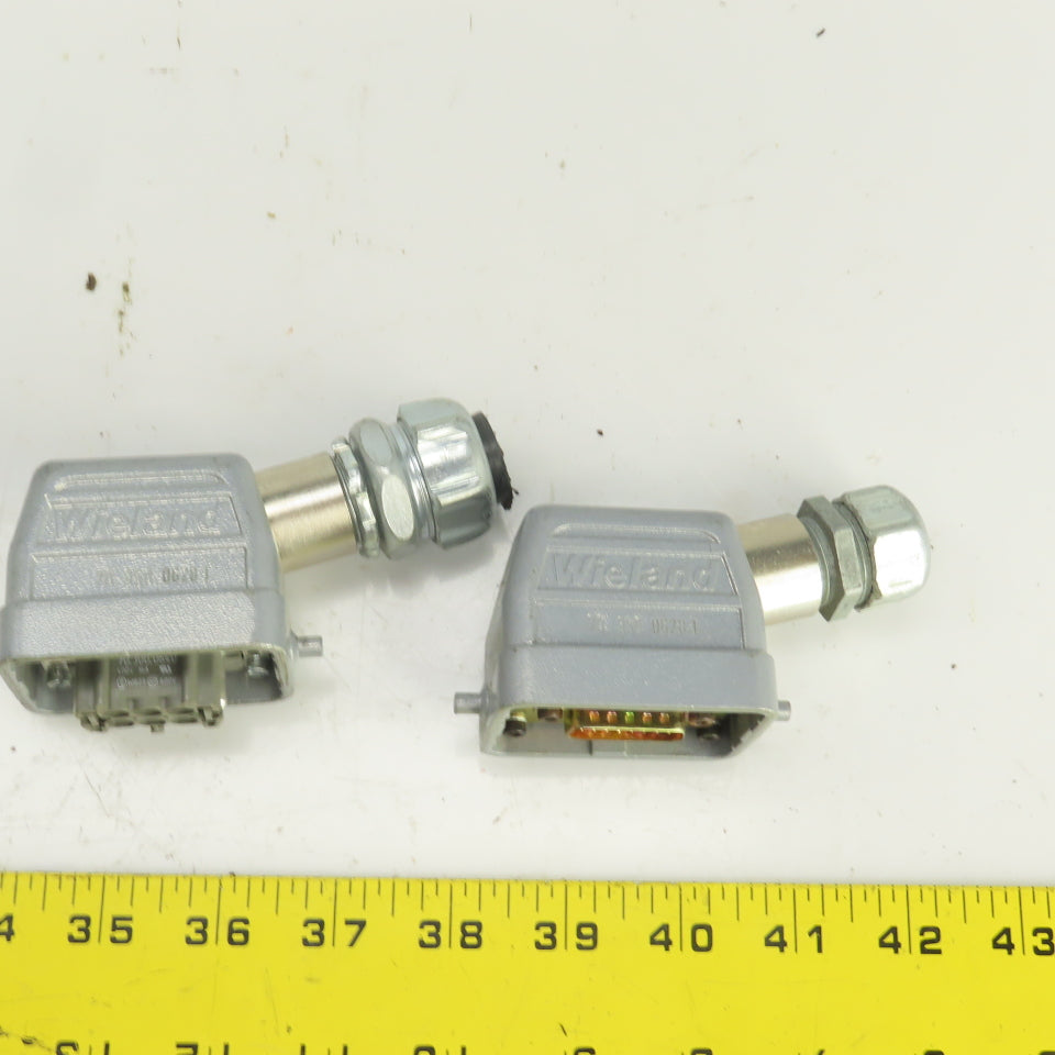 Wieland 70.300.0640 70.350.0628.1 Electrical Connector 400V 16A Mixed Lot Of 2