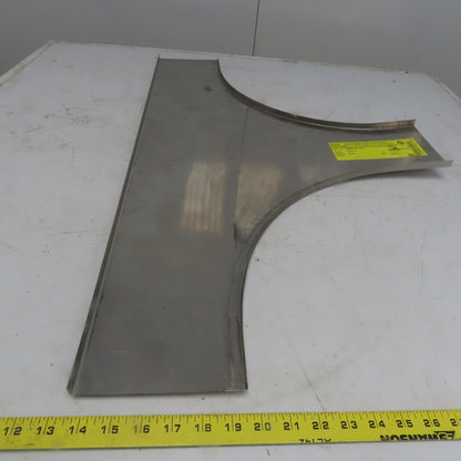 Cooper B-Line 808SS6-06-HT12 6"W 316 Stainless Steel Cable Tray Horizontal Cover