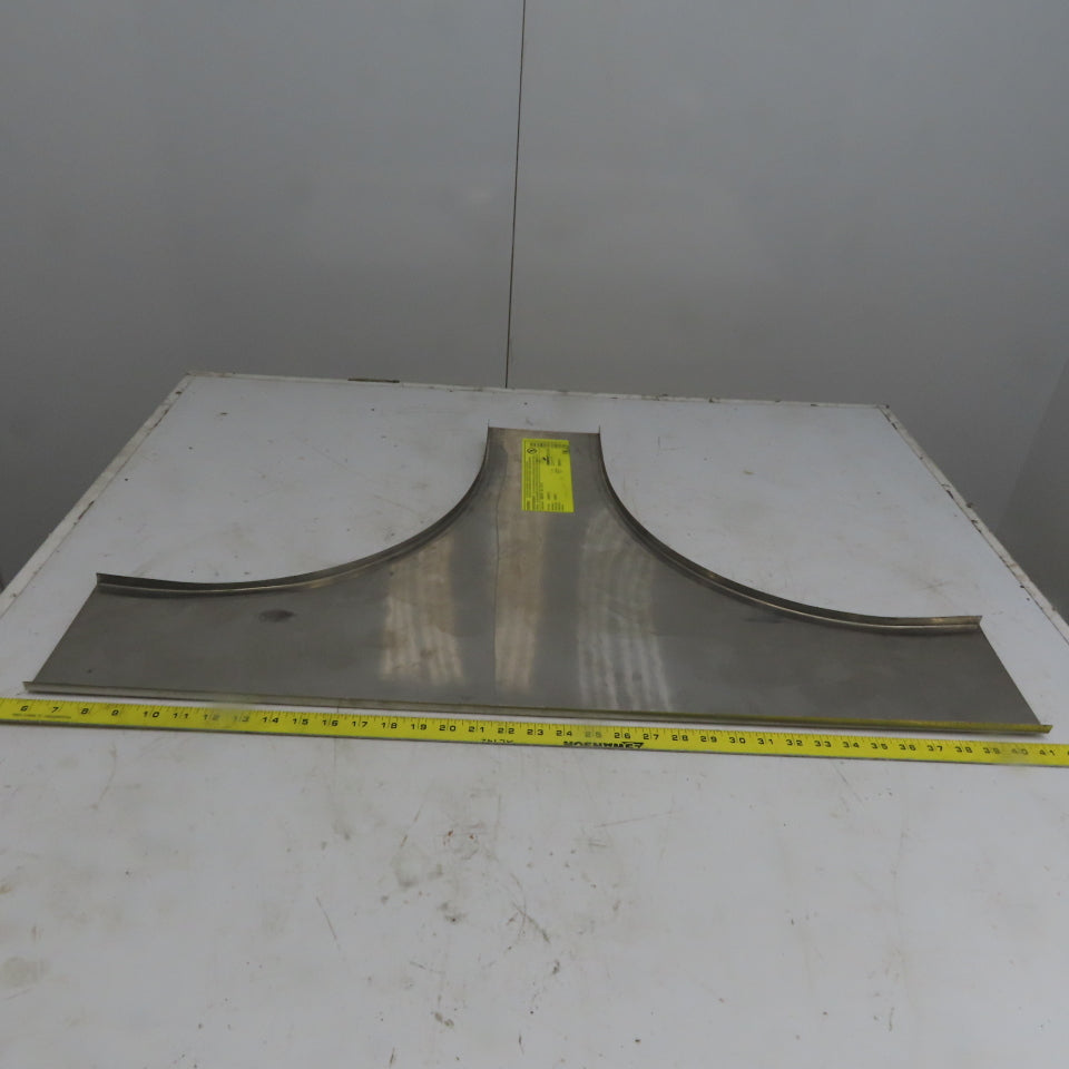 Cooper B-Line 808SS6-06-HT12 6"W 316 Stainless Steel Cable Tray Horizontal Cover