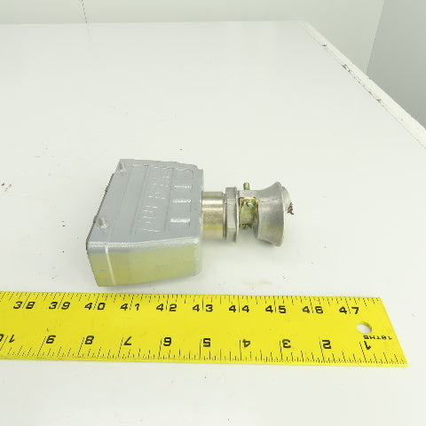 Wieland 70.310.2440 2-Row Male Connector 400V 16A 24 Pin W/73.362.6428.0 Hood