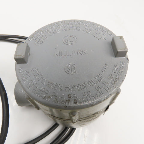 Cosense LL100-312S00-1 24VDC Ultra Sonic Liquid Level Sensor Hazardous Location