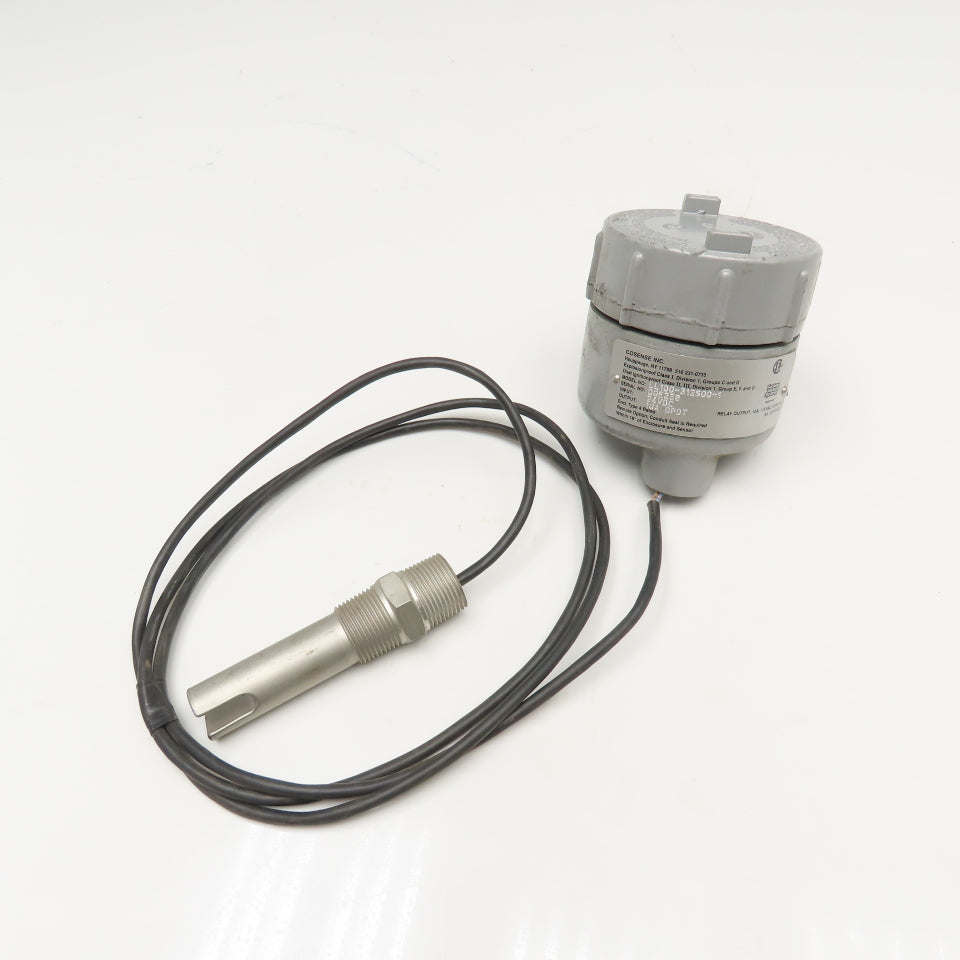 Cosense LL100-312S00-1 24VDC Ultra Sonic Liquid Level Sensor Hazardous ...