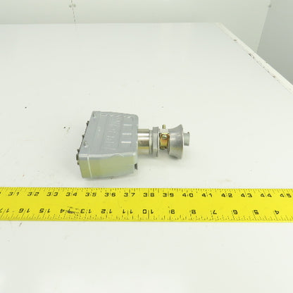 Wieland 70.300.2440 2-Row Female Connector 400V 16A 24 Hole W/73.362.6428.0 Hood