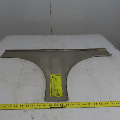 Cooper B-Line 808SS620-04-HT12 4"W Stainless Steel Cable Tray Horizontal Cover