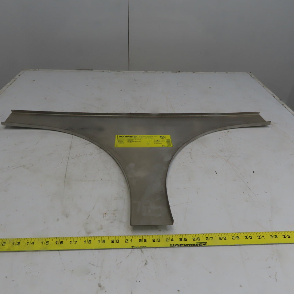 Cooper B-Line 808SS620-03-HT12 3"W Stainless Steel Cable Tray Horizontal Cover