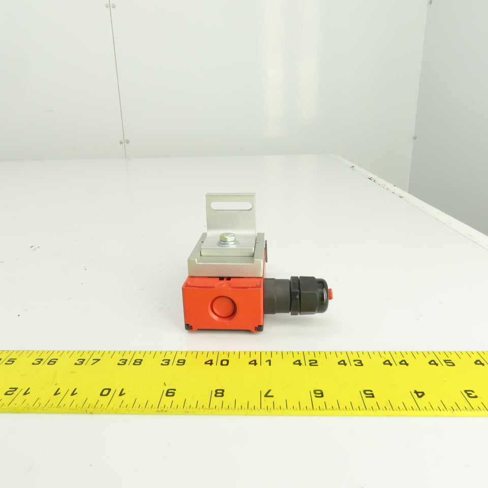 Allen Bradley 802F-S62P2 Ser A Safety Interlock Switch 10A 500V AC W/Key & Mount