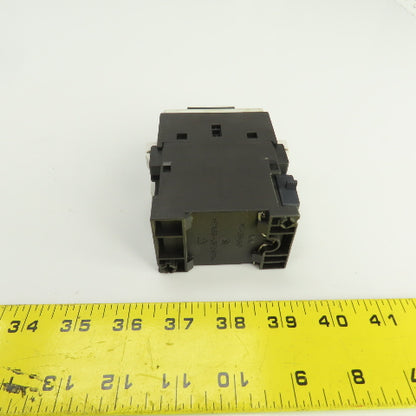 Siemens 3RT1025-3K 35A 600V Contactor 1-15HP 24V DC Coil W/3RH1921-2CA01 Block
