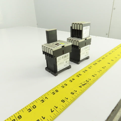 Siemens 3RH1140-2BB40 10A 600V Contactor Relay Lot Of 2