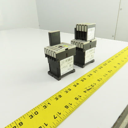 Siemens 3RH1140-2BB40 10A 600V Contactor Relay Lot Of 2