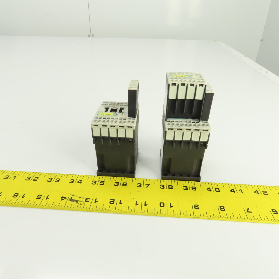 Siemens 3RH1140-2BB40 10A 600V Contactor Relay Lot Of 2