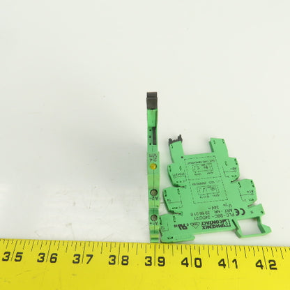 Phoenix Contact PLC-BSC-24DC/21 29-66-01-6 Terminal Block Relay Base 24VDC Lot/2