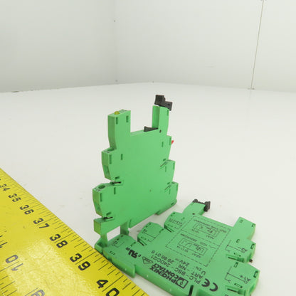 Phoenix Contact PLC-BSC-24DC/21 29-66-01-6 Terminal Block Relay Base 24VDC Lot/2
