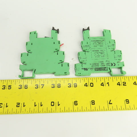 Phoenix Contact PLC-BSC-24DC/21 29-66-01-6 Terminal Block Relay Base 24VDC Lot/2