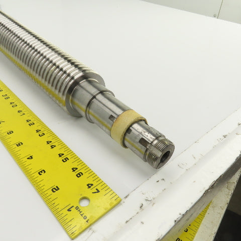 Warner Electric 2.500" OD Single Start Ball Screw & Nut 3/8" Pitch 47-3/8" OAL