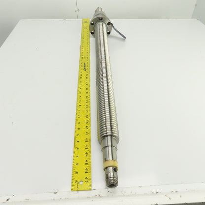 Warner Electric 2.500" OD Single Start Ball Screw & Nut 3/8" Pitch 47-3/8" OAL