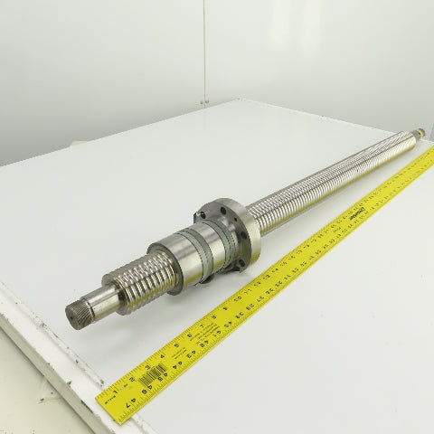Warner Electric 2.500" OD Single Start Ball Screw & Nut 3/8" Pitch 47-3/8" OAL