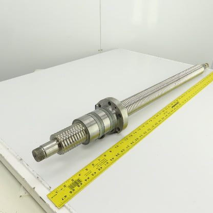 Warner Electric 2.500" OD Single Start Ball Screw & Nut 3/8" Pitch 47-3/8" OAL