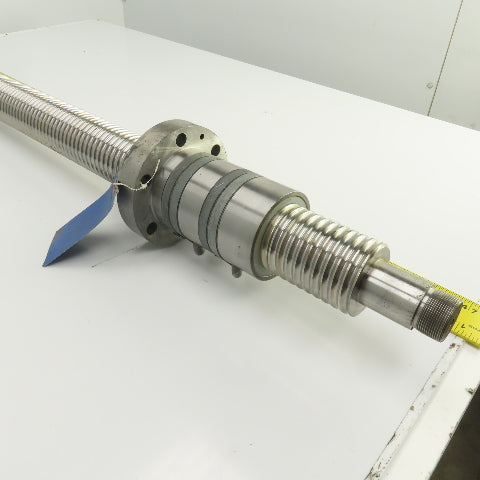 Warner Electric 2.500" OD Single Start Ball Screw & Nut 3/8" Pitch 47-3/8" OAL
