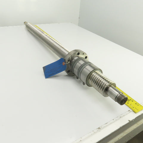 Warner Electric 2.500" OD Single Start Ball Screw & Nut 3/8" Pitch 47-3/8" OAL