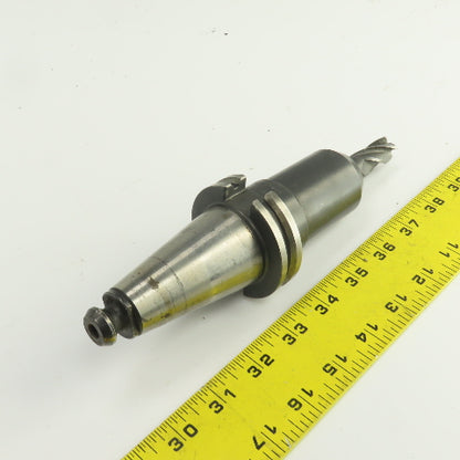 Valenite 4-T-03 V40CT-E62 Cat 40 Endmill Tool Holder 5/8" ID 3-5/8" Projection