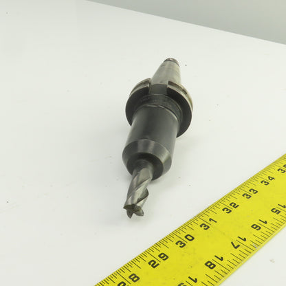 Valenite 4-T-03 V40CT-E62 Cat 40 Endmill Tool Holder 5/8" ID 3-5/8" Projection