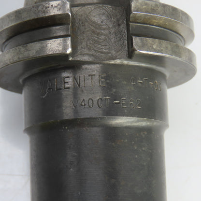 Valenite 4-T-03 V40CT-E62 Cat 40 Endmill Tool Holder 5/8" ID 3-5/8" Projection