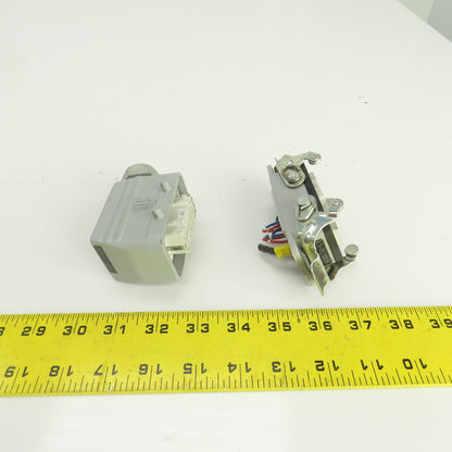 TE 1-1103637-1 1-1103636-1 Power Connector Male & Female Set 10-Pin 16A 400V