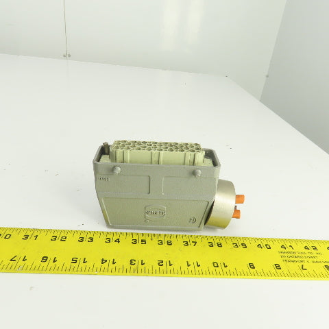 Harting HAN-D64F Power Connector Female 64-Pin 10A 250V W/Hood